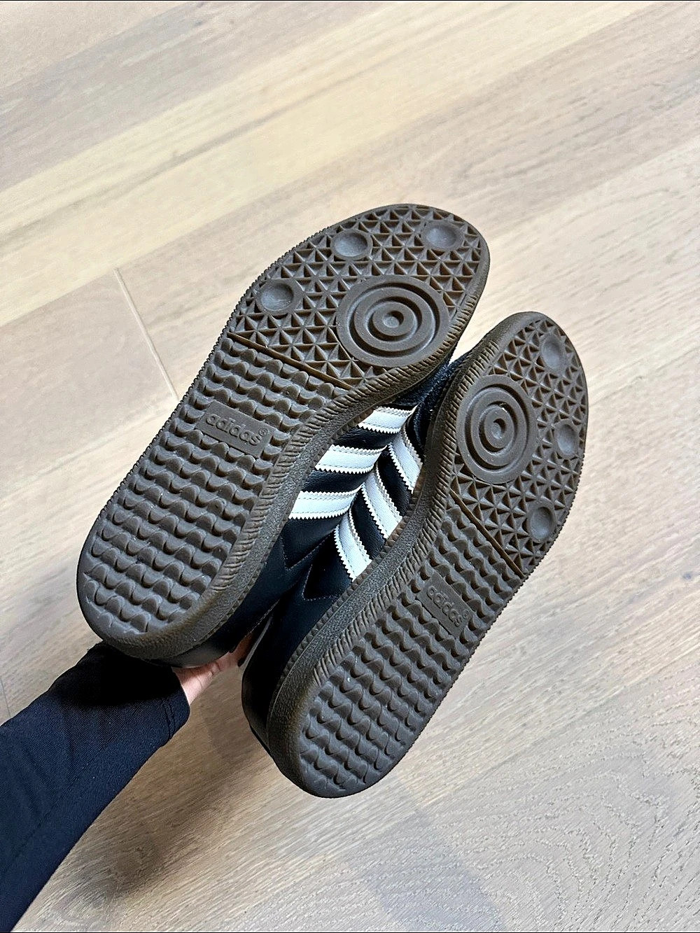 adidas Samba Black & White Sneakers - Picture 4 of 4